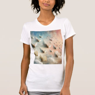 Laat de pagina's je meenemen – Vliegende Boeken Su T-shirt