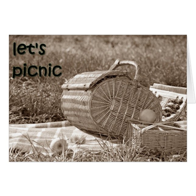 LAAT DE PICNIC LOVE KAART (Voorkant Horizontaal)