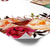 Laat de Reis met de Reisposter van het Teken begin Poster (Hoek)