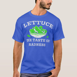 Laat de saus van het verdriet van Funny Vegan Vege T-shirt