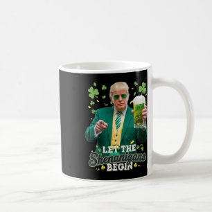 Laat de Schelmenstreken Beginnen Funny Trump St. P Koffiemok
