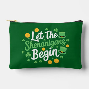 Laat de Schelmenstreken Beginnen Grappige St. Patr Etui