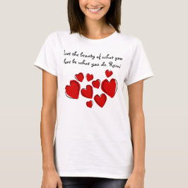 Laat de schoonheid van Rumi Women's T-Shirt