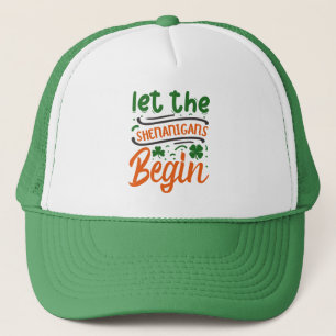 Laat de Shenanigan beginnen met St Patrick's Day Trucker Pet