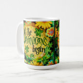 Laat de Shenanigans beginnen Koffiemok (Voorkant links)