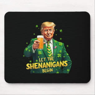 Laat de Shenanigans beginnen met grappige Trump St Muismat