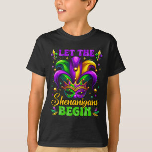 Laat de Shenanigans beginnen met Mardi Gras 3 T-shirt