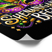 Laat de Shenanigans beginnen met Mardi Gras 8 Poster (Hoek)