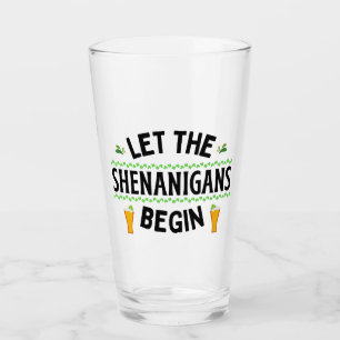 Laat de Shenanigans beginnen met St. Patrick's Day Glas