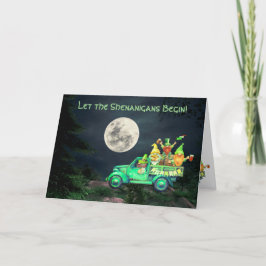 Laat de Shenanigans beginnen met St. Patrick's Day Kaart