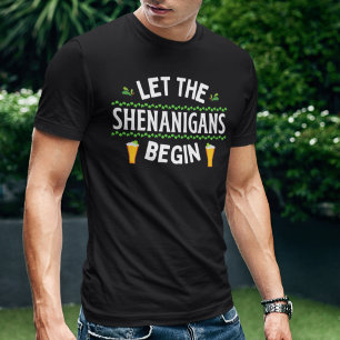 Laat de Shenanigans beginnen met St. Patrick's Day T-shirt