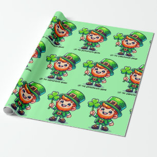 Laat de Shenanigans beginnen, St. Patrick's Day Cadeaupapier