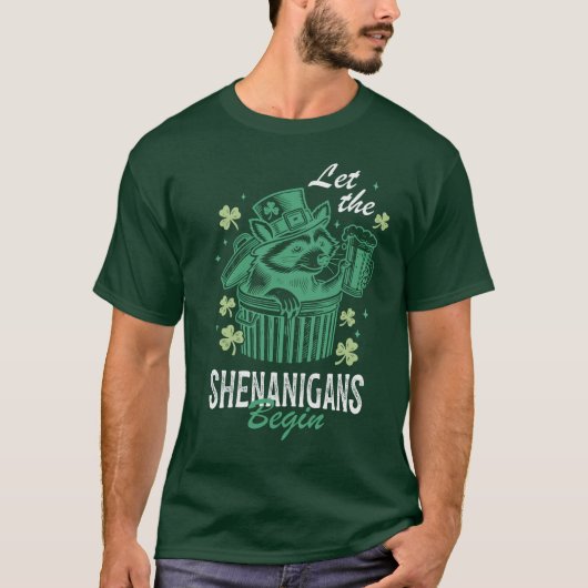 Laat de Shenanigans beginnen T-shirt (Voorkant)