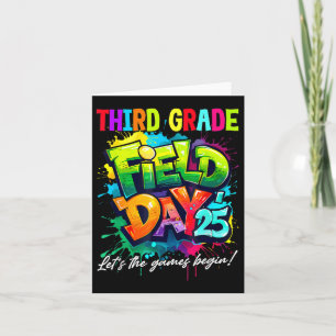 Laat de Spelen beginnen 3e Grade Field Day 2025 Kaart
