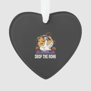 Laat De Toeter Vallen Halloween DJ Goose Ornament