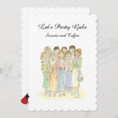 Laat de Uitnodiging van de Partij Gals (Voorkant / Achterkant)