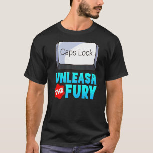 Laat de ventilator van het vierde Pet-toetsenbord T-shirt
