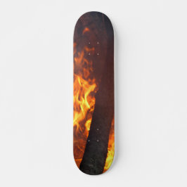 Laat de vlam rollen skateboard