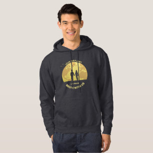 Laat de vrede met ons beginnen   MANNEN Hoodie