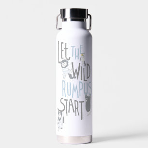 Laat de Wilde Rumpus beginnen - Blauw Waterfles