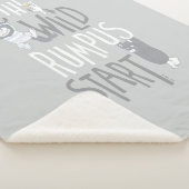 Laat de Wilde Rumpus beginnen Sherpa Deken (3/4)