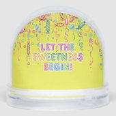 Laat de zoetheid beginnen door Natasha Us Sneeuwbol (Achterkant)