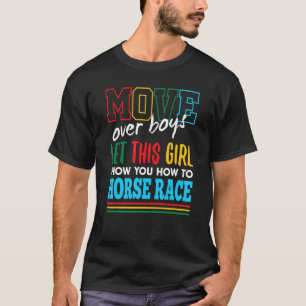 Laat deze meid je laten zien hoe je grappig paarde t-shirt