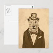 Laat dit feestje beginnen briefkaart (Voorkant / Achterkant)