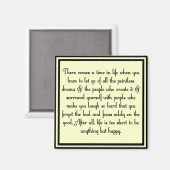 Laat drama los magneet (Voorkant / Achterkant)