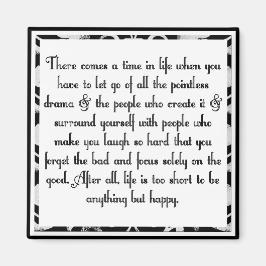 Laat drama los magneet (Voorkant)