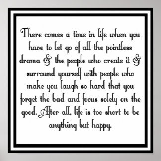 Laat drama los poster