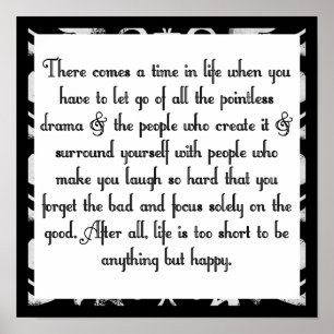 Laat drama los poster