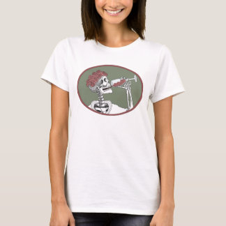 laat drink t-shirt