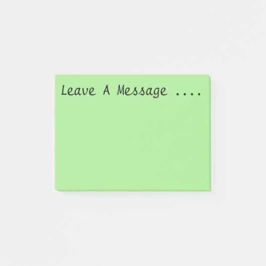 Laat een bericht achter post-it® notes (Voorkant)