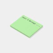 Laat een bericht achter post-it® notes (Schuin)
