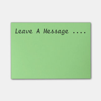 Laat een bericht achter post-it® notes