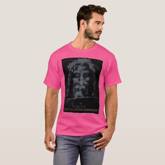 Laat een blijvende indruk achter t-shirt (Voorkant volledig)