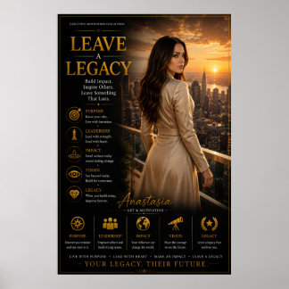 Laat een Erfenis Na – Executive Office Poster