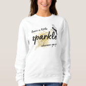 laat een kleine vonk achter waar je ook maar een s trui (Voorkant)