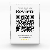 Laat een Review QR Code gepersonaliseerde sociale  Fotoblokken (Voorkant)