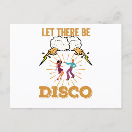 Laat er disco Funk zijn Briefkaart