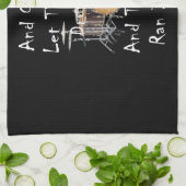 Laat er drummers zijn theedoek (Gevouwen)