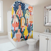 Laat er lampen zijn douchegordijn (In situ)