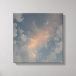 Laat er licht stretch canvas zijn