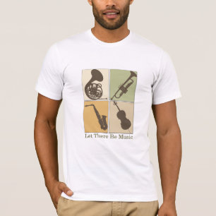 Laat er muziekT-shirt zijn T-shirt