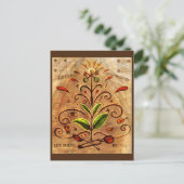 "Laat er thea zijn"-Briefkaart Briefkaart (Staand voorkant)