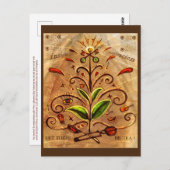 "Laat er thea zijn"-Briefkaart Briefkaart (Voorkant / Achterkant)