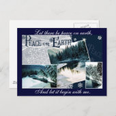 Laat er vrede op aarde zijn briefkaart (Voorkant / Achterkant)