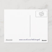 Laat er vrede op aarde zijn briefkaart (Achterkant)