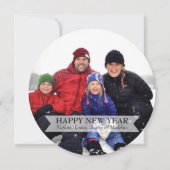 Laat er vrede zijn op aarde Aangepaste foto Feestdagenkaart (Achterkant)